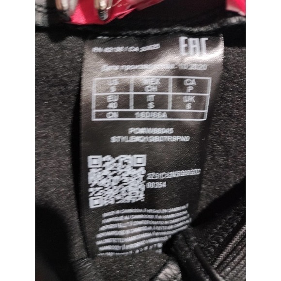 Guess Los Angeles NWT skin tight black faux leather pull on pants woman size SM - Picture 6 of 6